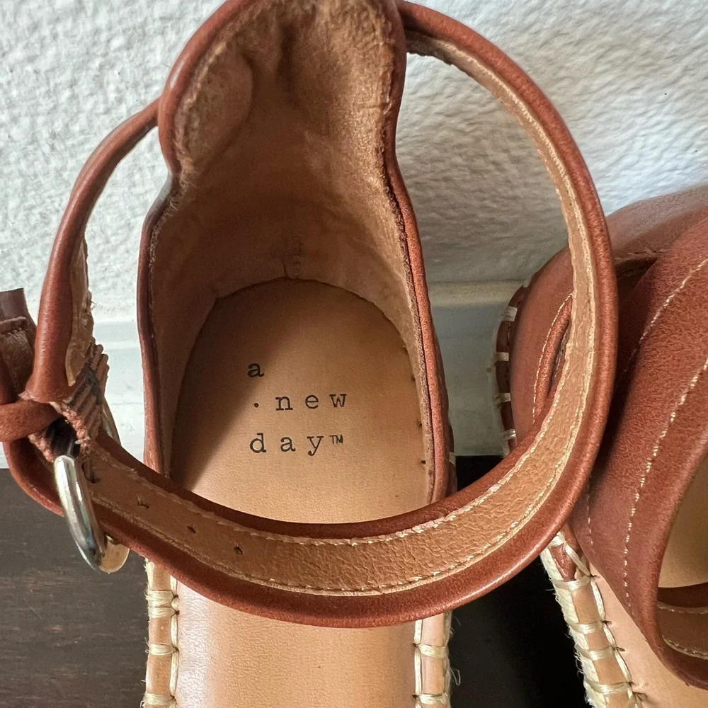 A New Day Women's Leopard Print Espadrille Flats